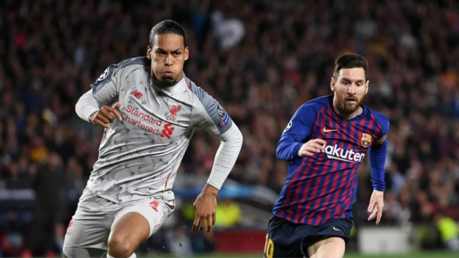 2 nominator penghargaan Ballon d'Or 2019, Virgil van Dijk & Lionel Messi