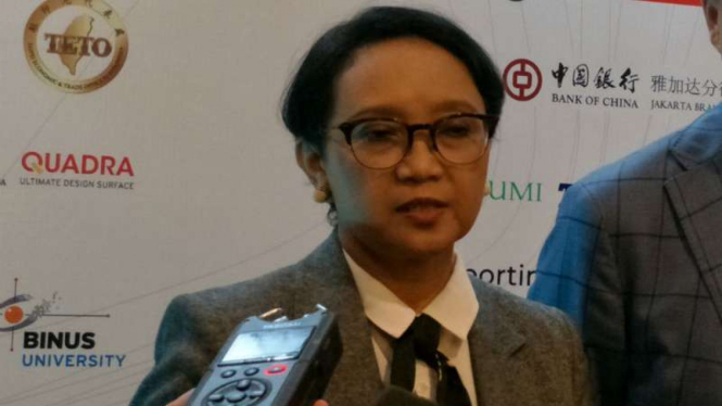 Menlu Retno Marsudi.