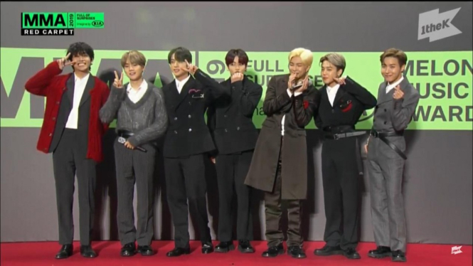 BTS di MMA 2019