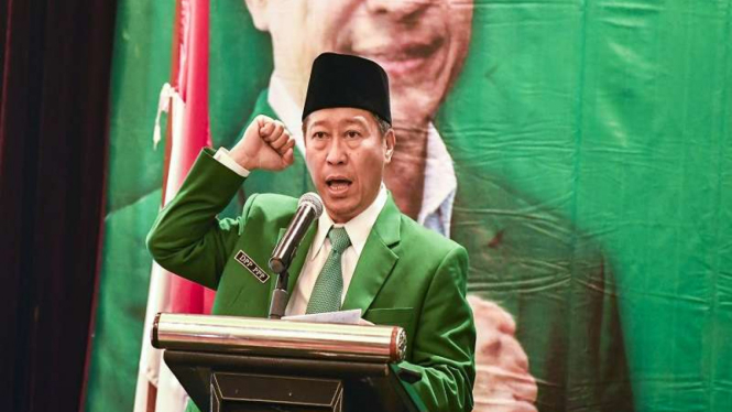 Ketua Umum PPP kubu Muktamar Jakarta, Humphrey Djemat
