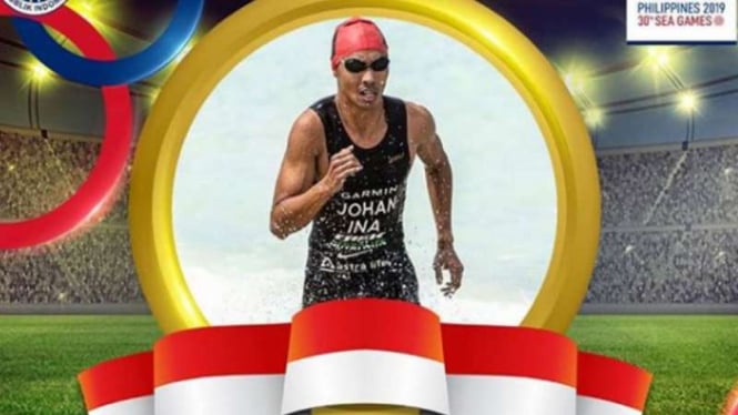 Atlet duathlon Indonesia,  Jauhari Johan