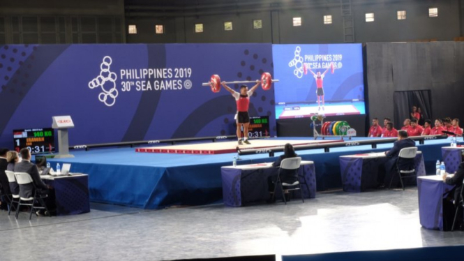 Lifter Indonesia, Eko Yuli Irawan raih emas SEA Games 2019