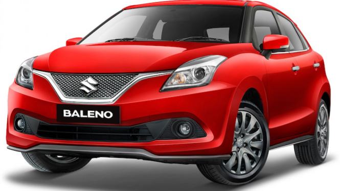 Suzuki Baleno Hatchback 2019 Merah.
