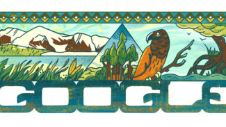 Google Doodle Tampilkan Taman Nasional Lorentz