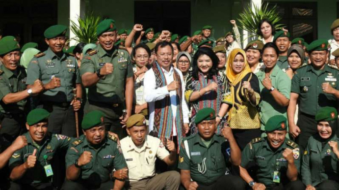 Menkes dr Terawan Agus berkunjung ke Lombok, NTB, Kamis, 5 Desember 2019.