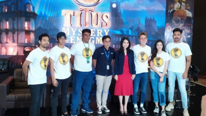 Para pemain film Titus Mystery of the Enygma.