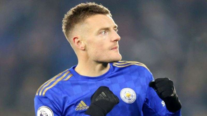 Penyerang Leicester City, Jamie Vardy