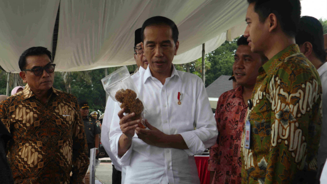 Presiden Jokowi di Banten