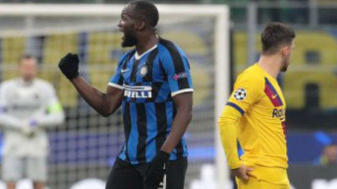 Striker Inter Milan, Romelu Lukaku.
