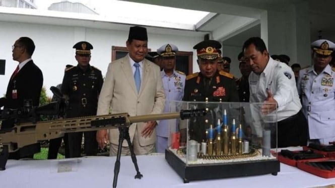 Menhan RI Prabowo Subianto kunjungan bersama dengan Menhan Laos