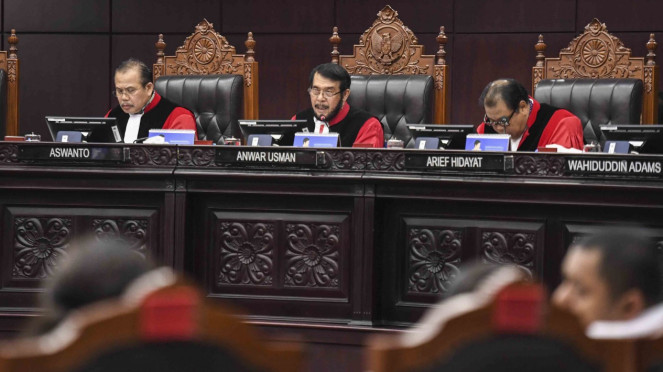 Ilustrasi sidang Mahkamah Konstitusi (MK). Ilustrasi sidang Mahkamah Konstitusi (MK).