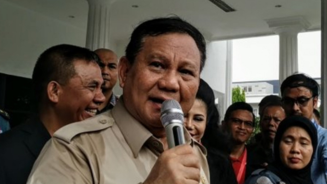 Menteri Pertahanan Prabowo Subianto. [Suara.com/M Yasir]