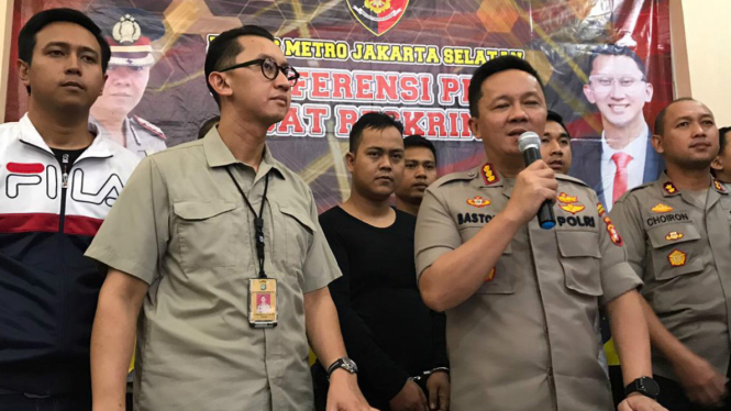Polres Jaksel rilis pelaku persekusi dua anggota Banser