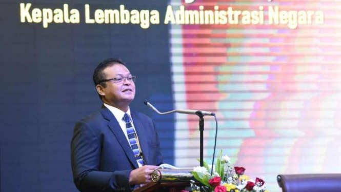 Kepala Lembaga Administrasi Negara (LAN) Adi Suryanto.
