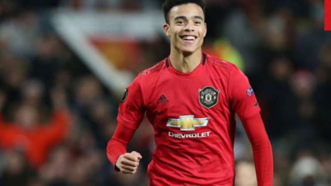 Striker Manchester United, Mason Greenwood.