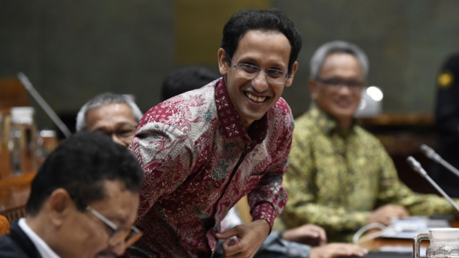 Menteri Pendidikan dan Kebudayaan Nadiem Makarim