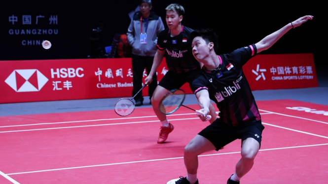 Ganda putra Indonesia, Kevin Sanjaya Sukamuljo/Marcus Fernaldi Gideon