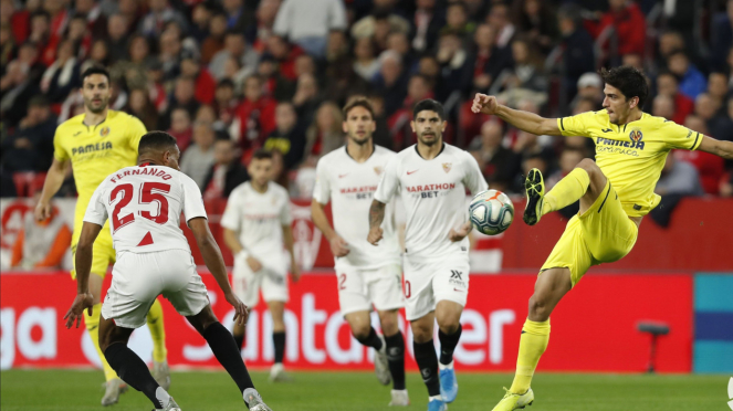 Duel antara Sevilla vs Villarreal dalam lanjutan LaLiga 2019/20.