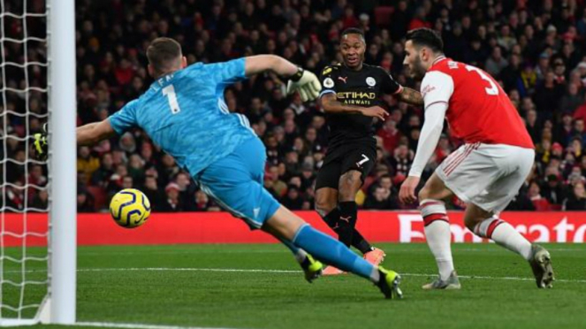 Laga Premier League, Arsenal kontra Manchester City malam tadi