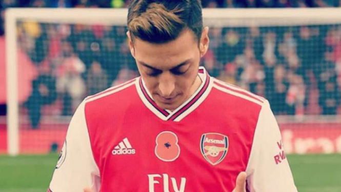 Gelandang Arsenal, Mesut Oezil.