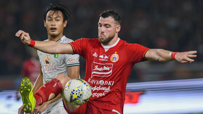 Laga Liga 1 2019 antara Persija Jakarta kontra Persebaya Surabaya