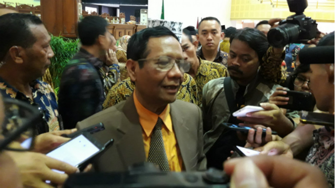 Menkopolhukam Mahfud MD di UIN Yogyakarta