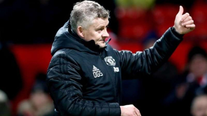 Manajer Manchester United, Ole Gunnar Solskjaer.