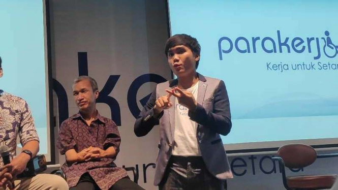 CEO Parakerja, Rezki Achyana.