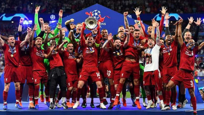 Liverpool saat juara Liga Champions 2018/2019
