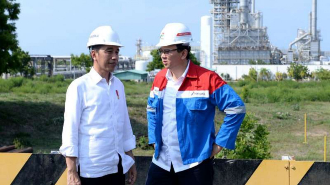 Jokowi kunjungi kilang TPPI.