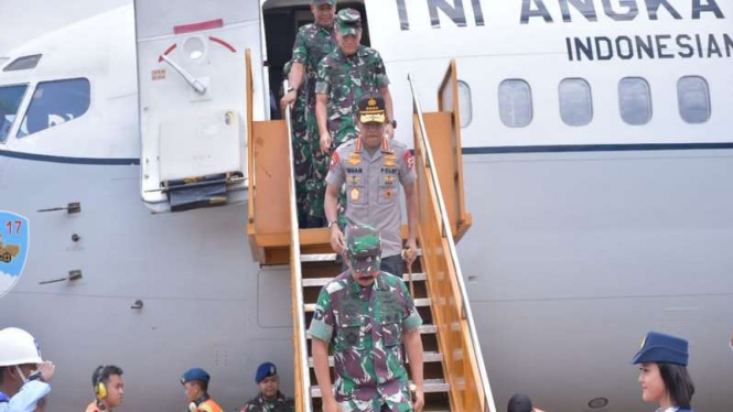 Kapolri dan Panglima TNI lakukan kunjungan kerja ke Indonesia Timur