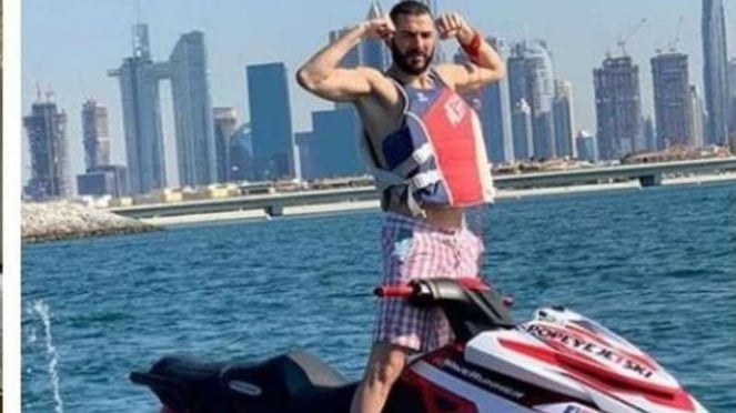 Karim Benzema, liburan natal.