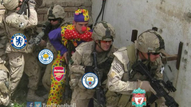 Meme kocak momen boxing day English Premier League (EPL)