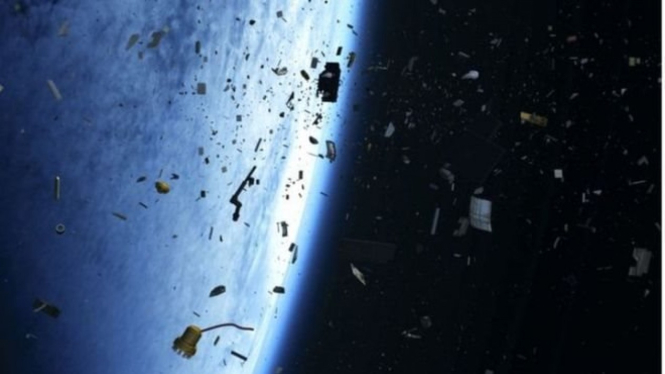 Sampah angkasa luar melonjak dalam puluhan tahun terakhir. - ESA