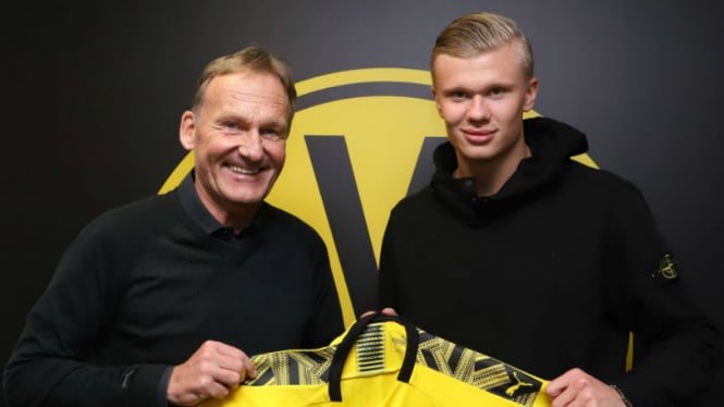 Striker Borussia Dortmund, Erling Braut Haaland