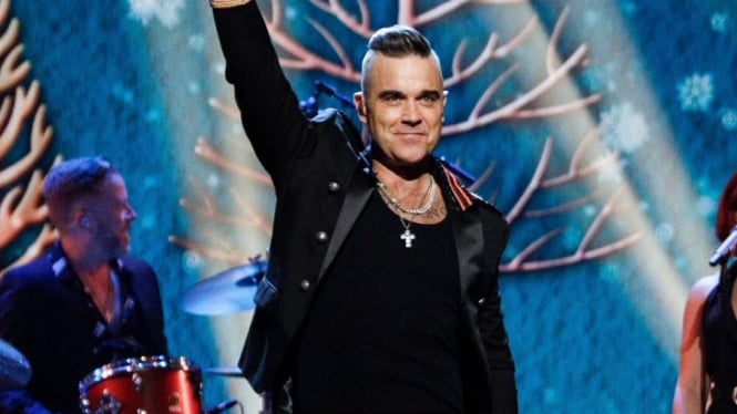 Penyanyi pop asal Inggris, Robbie Williams
