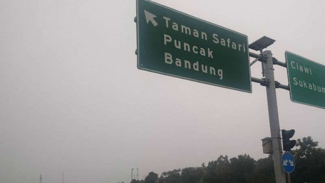 Hujan di Puncak jelang pergantian tahun