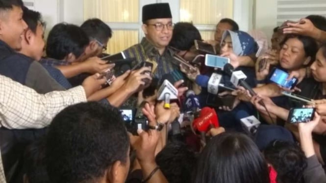 Gubernur DKI Jakarta Anies Rasyid Baswedan.