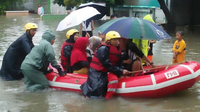 Banjir di Ciledug Tangerang 