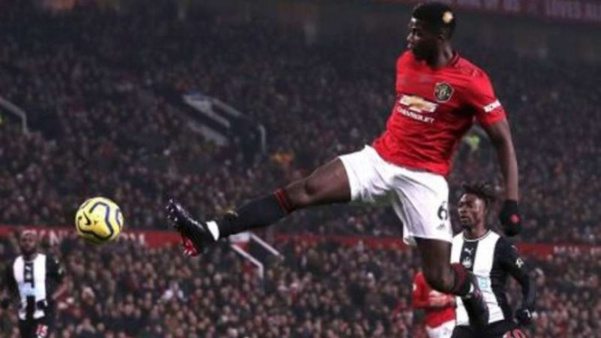 Gelandang Manchester United, Paul Pogba.