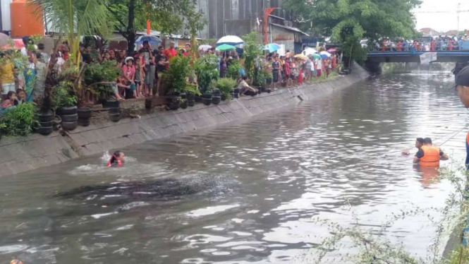 Dua bocah tenggelam di kanal Kota Makassar