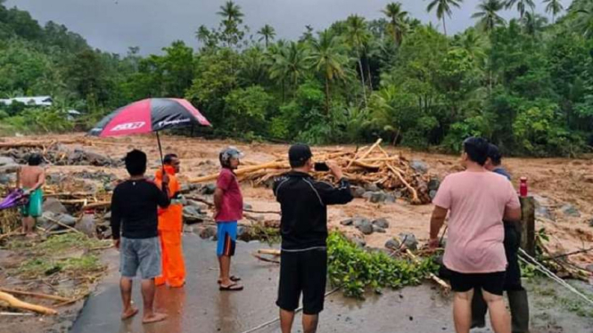 Banjir bandang di Sangihe, Sulawesi Utara