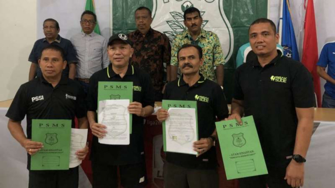 Tim pelatih PSMS Medan untuk Liga 2 2020