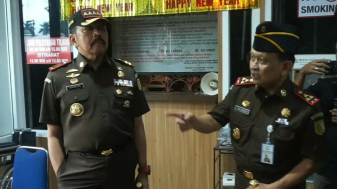 Jaksa Agung, ST Burhanuddin di Kejaksaan Negeri Medan.