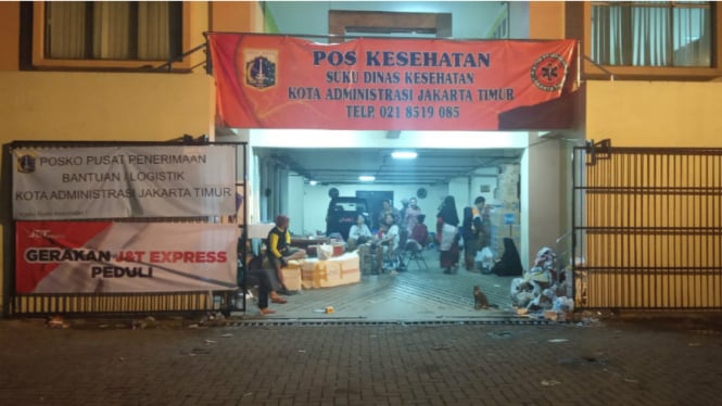  Posko kesehatan di Jatinegara