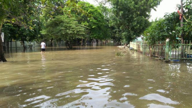 Banjir di Kayuringin Bekasi Selatan 