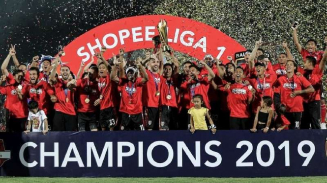 Bali United juara Liga 1 2019