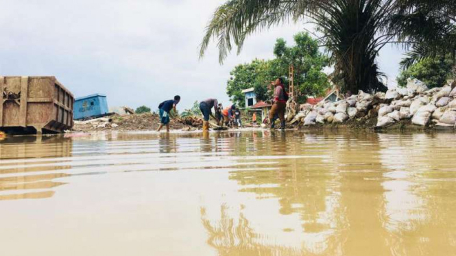 Banjir di Kota Bekasi awal Januari 2020 lalu.