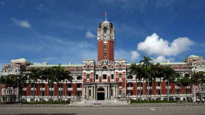 Gedung kantor presiden Taiwan.