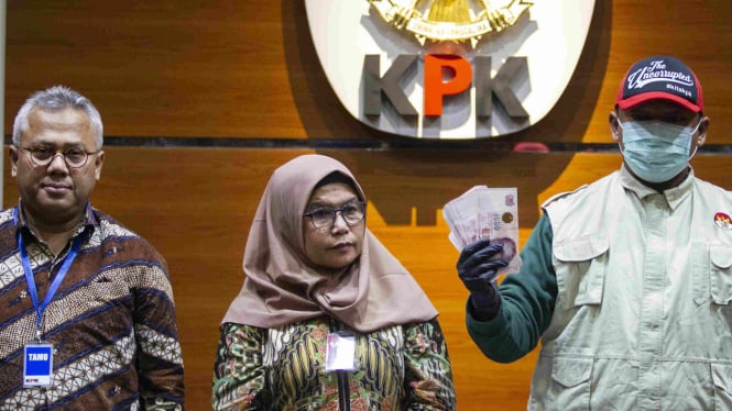 KPK konferensi pers soal operasi tangkap tangan Komisioner KPU Wahyu Setiawan